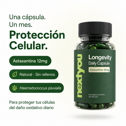 NextYou Longevity — Astaxantina 12mg