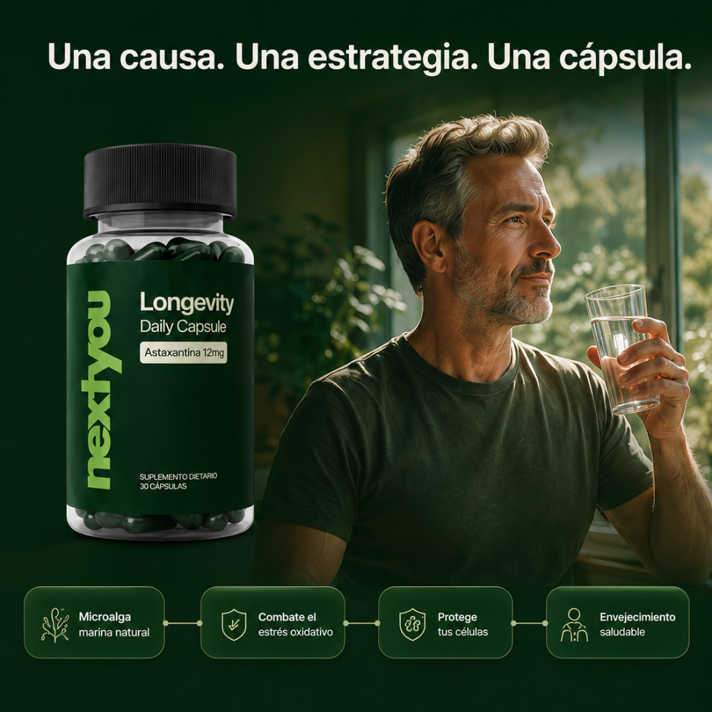 NextYou Longevity — Astaxantina 12mg