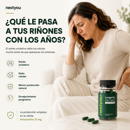 NextYou Longevity — Astaxantina 12mg